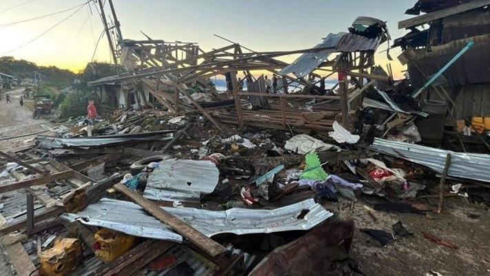 সেনাবাহিনীর বিমান হামলায় মিয়ানমারে ২৩ জন বেসামরিক নাগরিক নিহত
